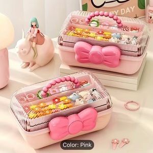 SOLD Hello Kitty Bow Pink Accessory Storage Box